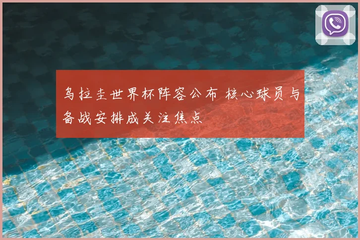 乌拉圭世界杯阵容公布 核心球员与备战安排成关注焦点