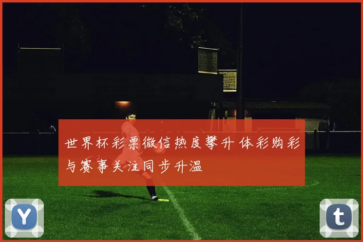 世界杯彩票微信热度攀升 体彩购彩与赛事关注同步升温