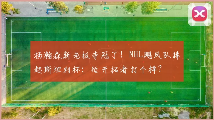 杨瀚森新老板夺冠了！NHL飓风队捧起斯坦利杯：给开拓者打个样？